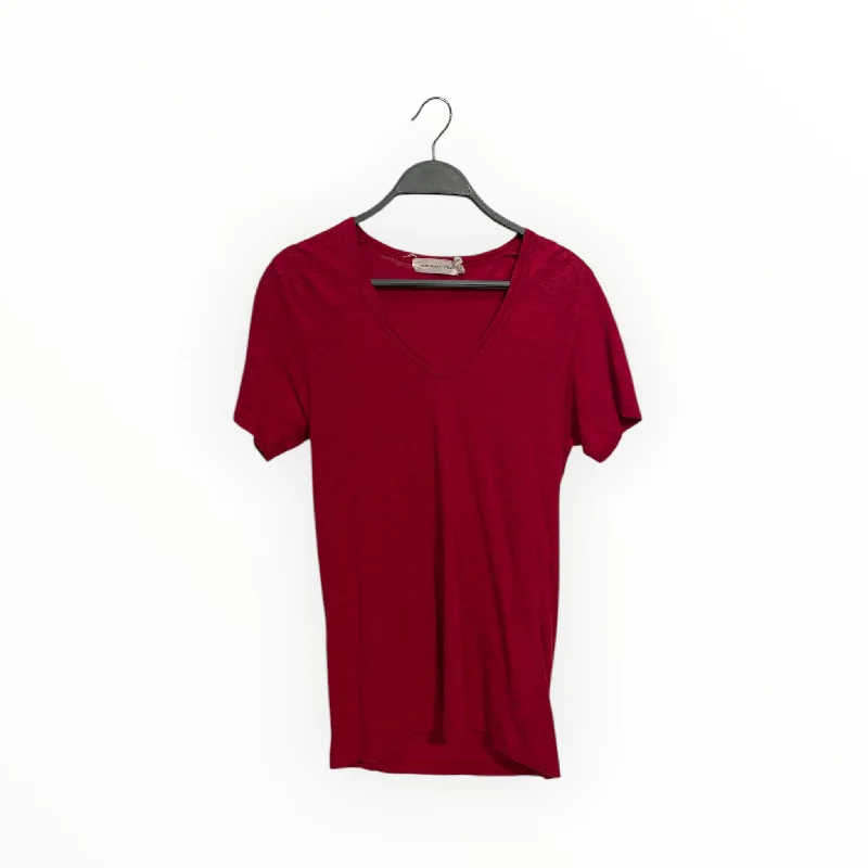 Crazy Deal ISABEL MARANT ETOILE/T-Shirt/Cotton/RED/V-NECK