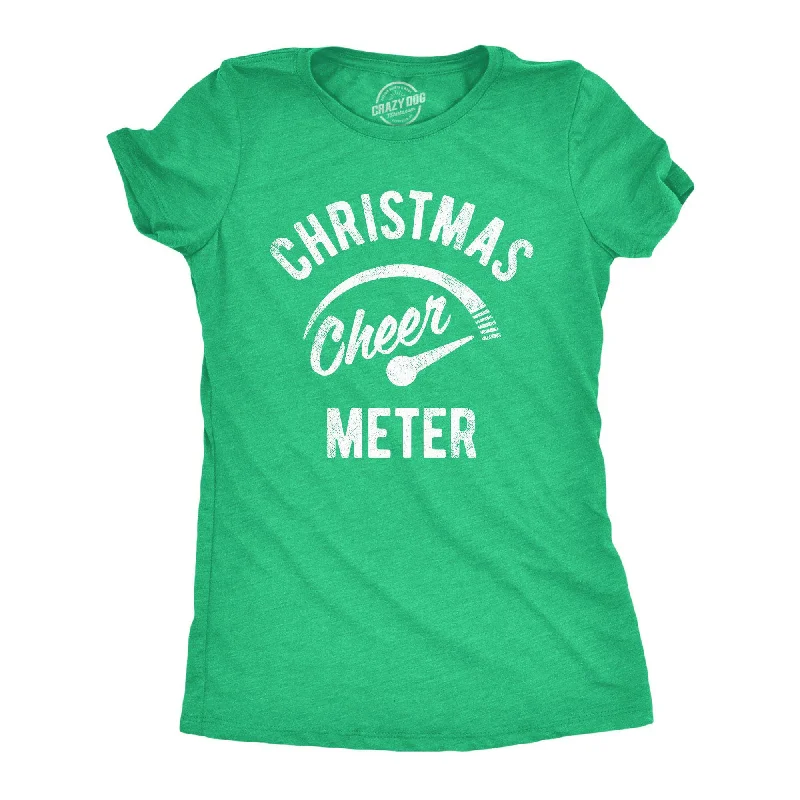 Price Cut Christmas Cheer Meter Women's T Shirt