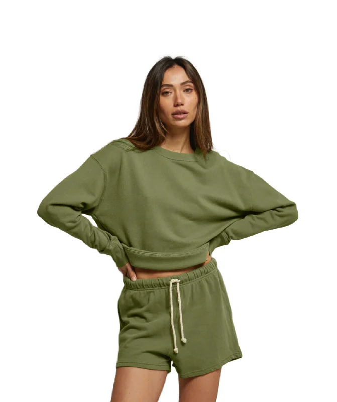 Tyler French Terry Pullover Sweatshirt Safari