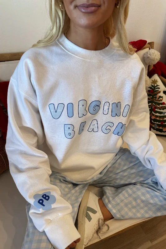 Virginia Beach Sweatshirt by Pixelated