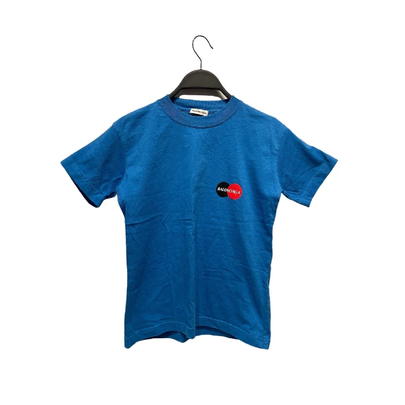Unbeatable Prices BALENCIAGA/T-Shirt/S/Cotton/BLU/Contrasting Circle Logo