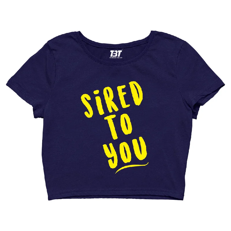 The Vampire Diaries Crop Top - Sired To You