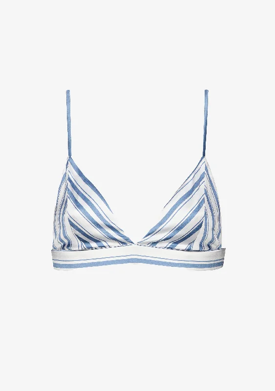 Iris Silk Bralette