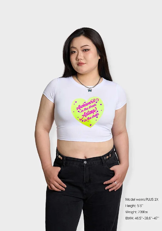 Curvy Awkward In The Streets Baby Tee