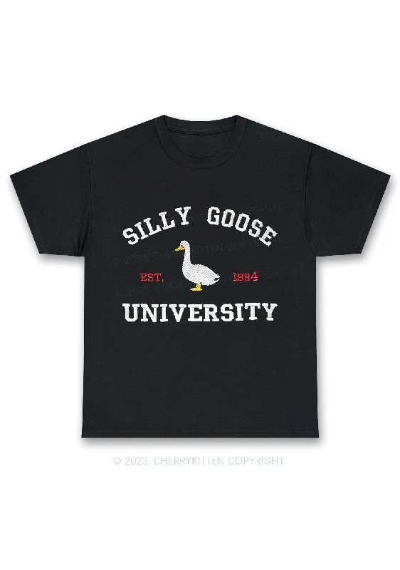 Silly Goose University EST 1994 Chunky Shirt Cherrykitten