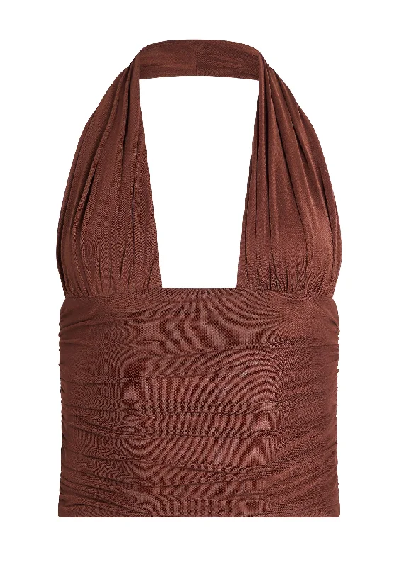 Bimini Mesh Halter Top