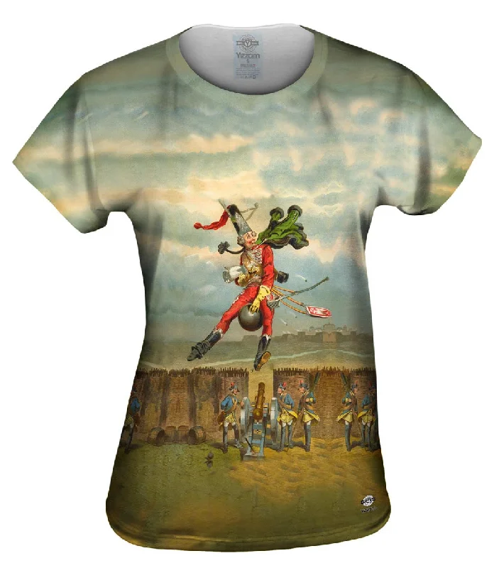 Deal of the Day Gottfried Franz - "Munchhausen Overriding A Cannon Ball" (1896)