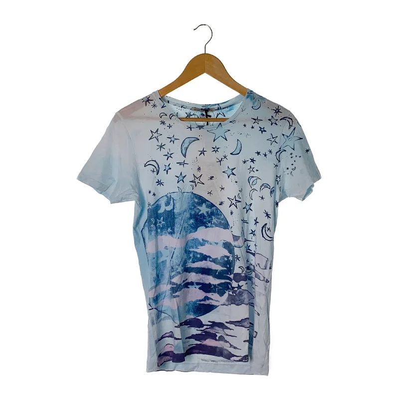 Sale Event SIMEON FARRAR/T-Shirt/Blue/Cotton/All Over Print/