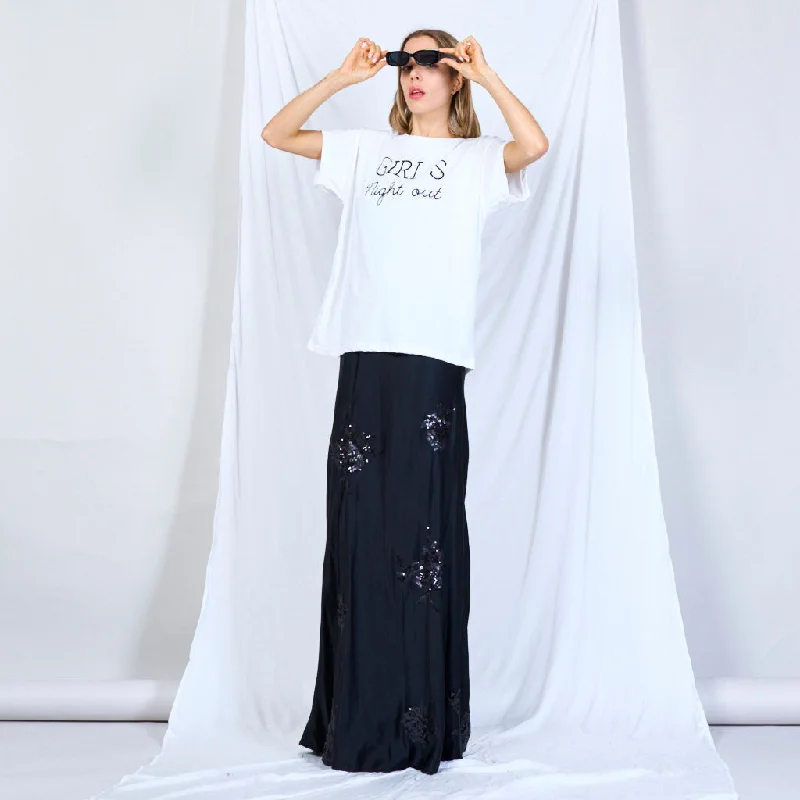 Doorbuster Deal Basic T-shirt with print "GIRL'S NIGHTOUT" wholesale