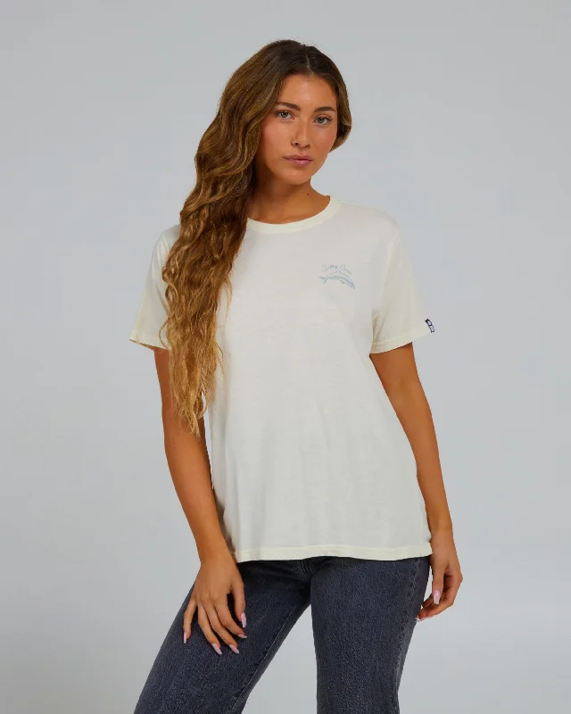 Price Drop Love Bite Boyfriend Tee - Off White