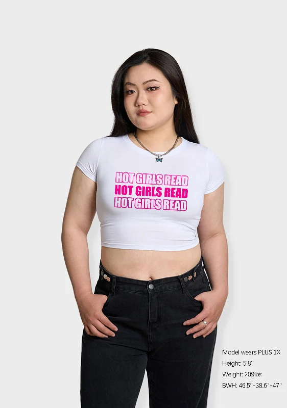 Curvy Hot Girls Read Baby Tee