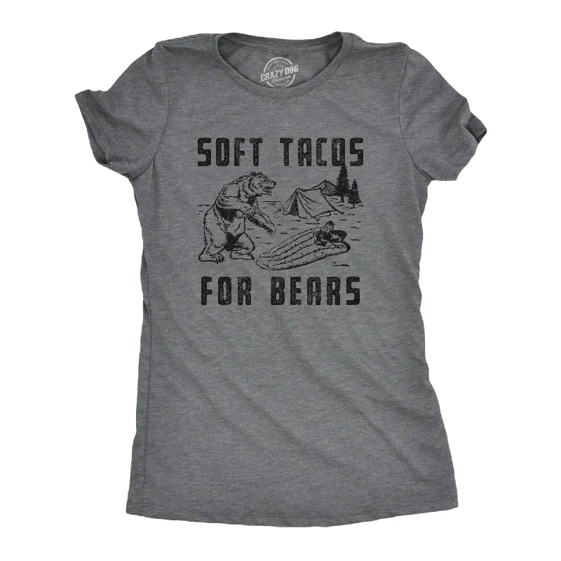 Closeout Soft Tacos For Bears Women's T Shirt