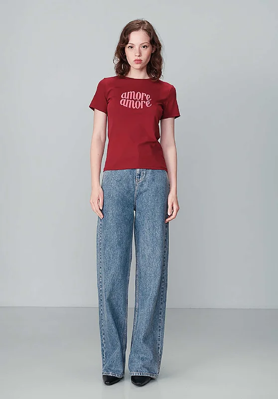 Special Discount Tshirt Nicolette Bordeaux