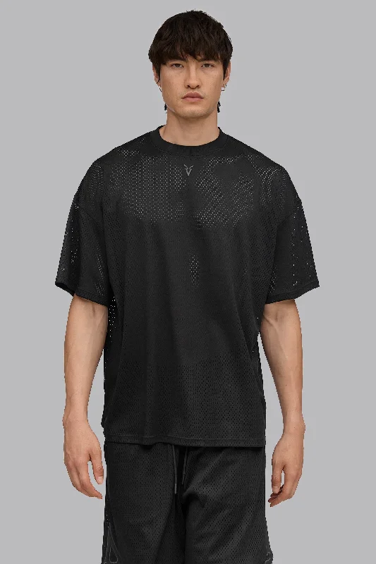Big Deal V_NET BASKETBALL T-SHIRT - Black