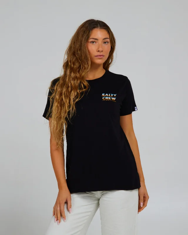 Today Only Boardwalk Boyfriend Tee - Black