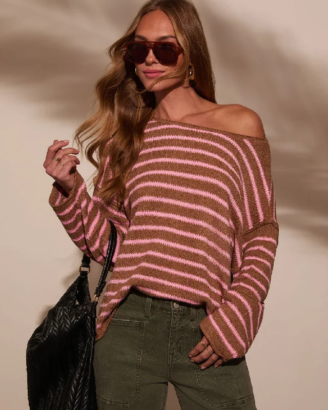 Pippa Striped Knit Sweater