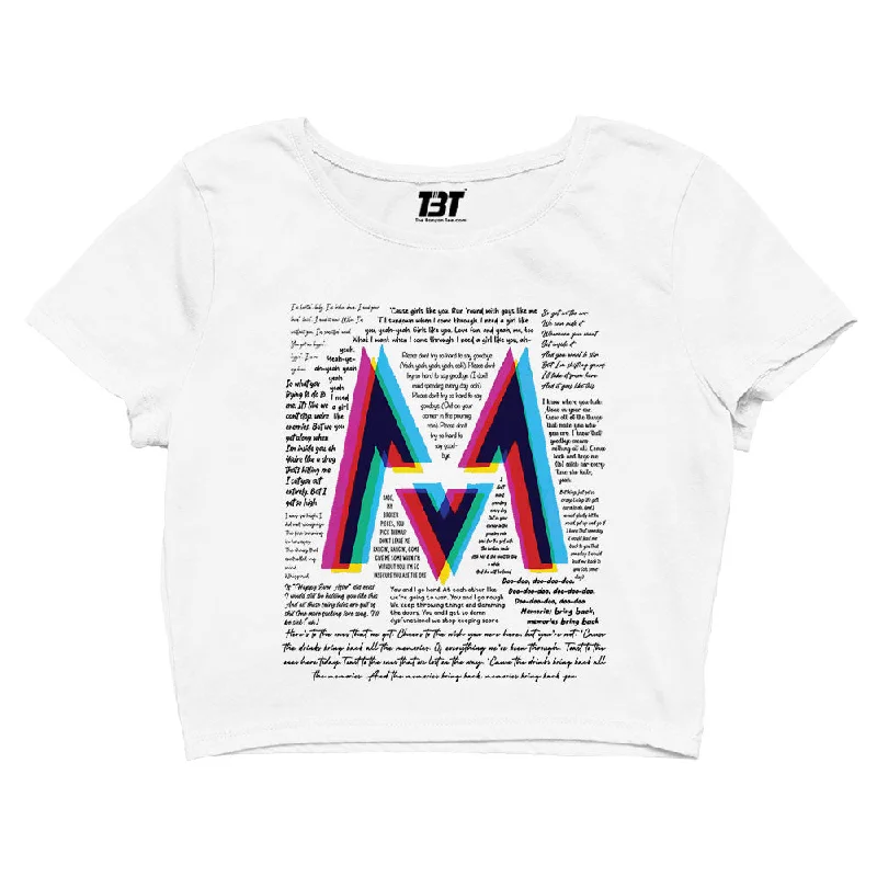 Maroon 5 Crop Top - M5