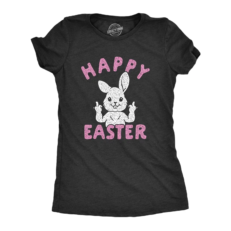 Bonus Savings Happy Easter Middle Finger Women's T Shirt
