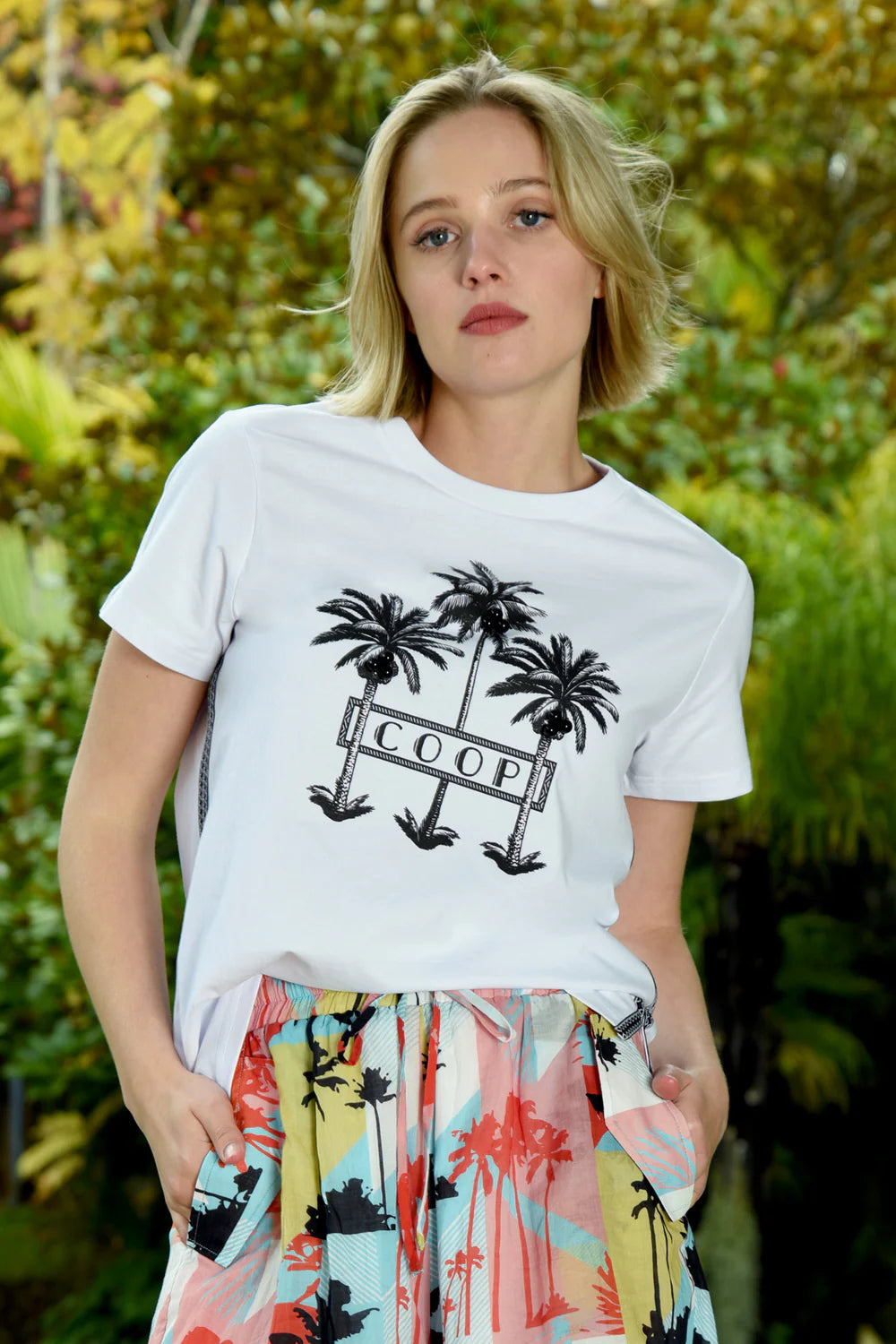 Coconut  Grove T-Shirt -White