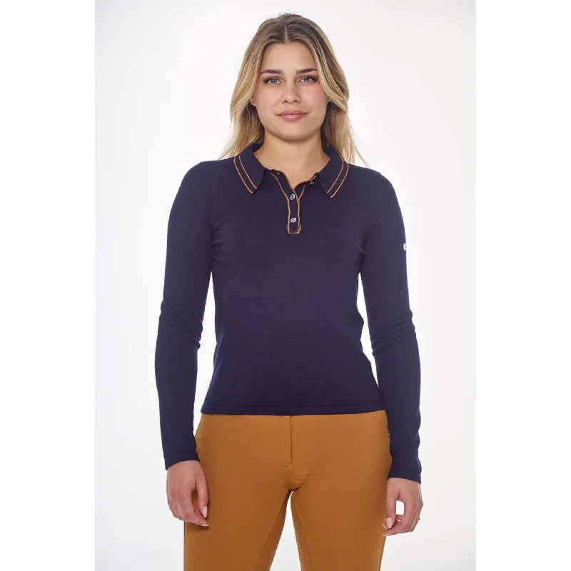 Harcour Polo Popi Femme Marin