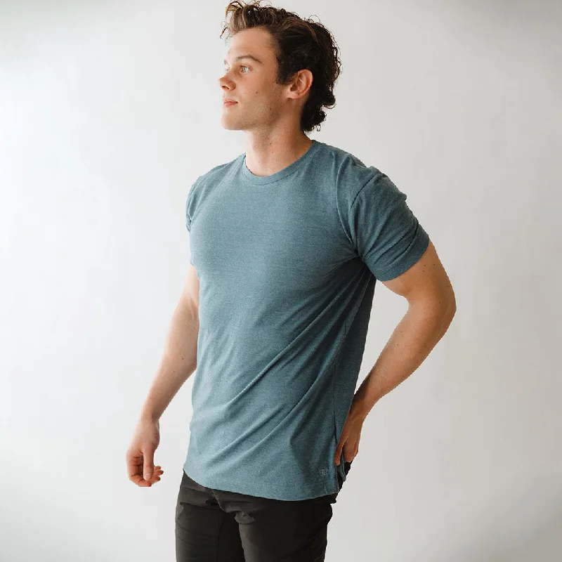 Weekend Specials You Can't Miss Men's Classic Tee, Heather Blue