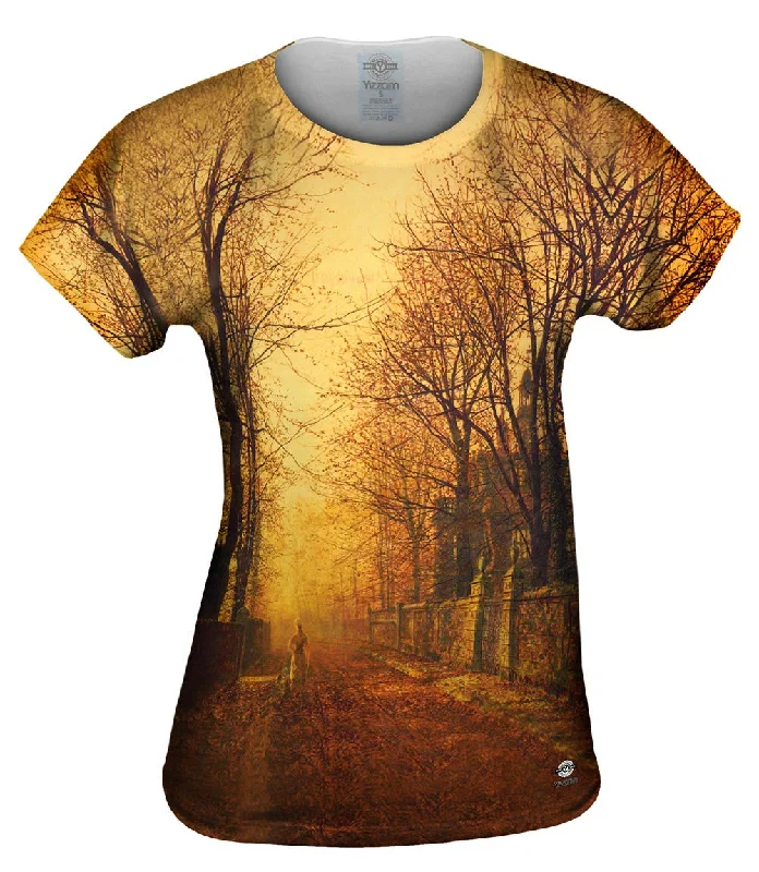 Weekend Bargains to Sizzle John Atkinson Grimshaw - "A Golden Beam" (1882)
