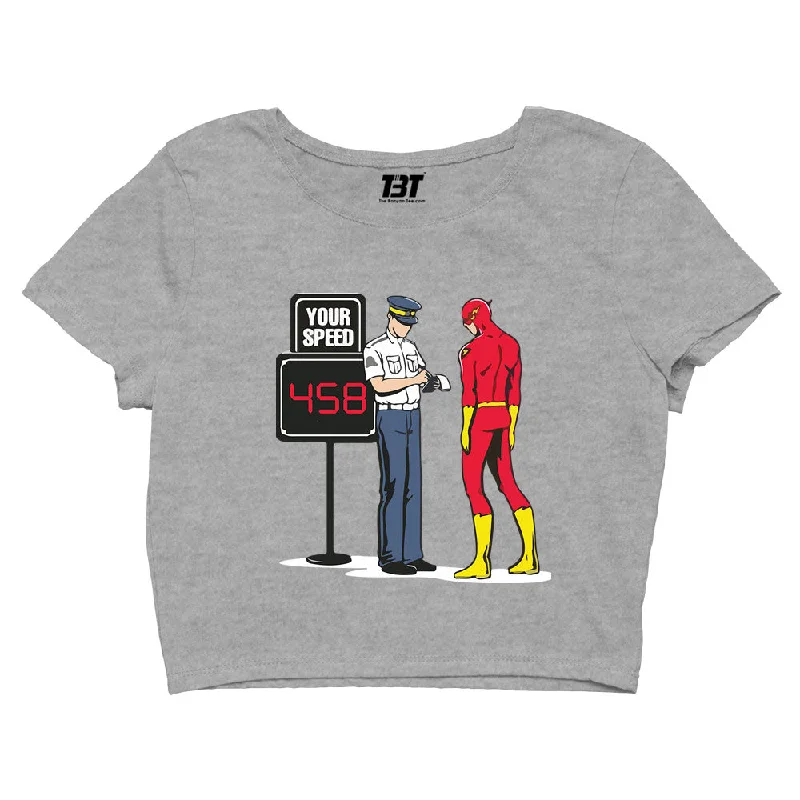 Superhero Crop Top - Flash