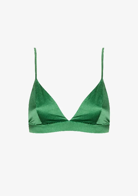 Iris Silk Bralette