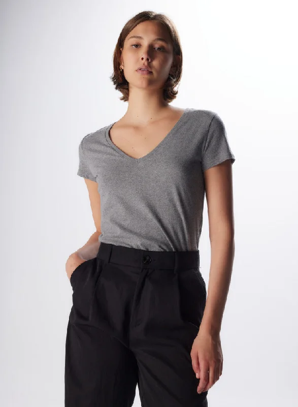 Super Sale T-shirt M007-fts149 Light-Heather-Grey