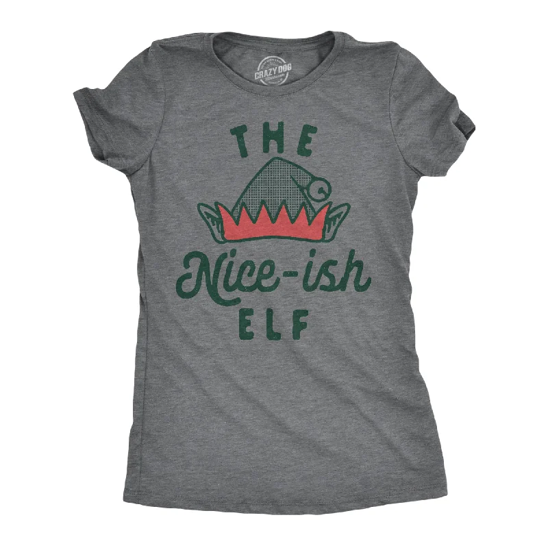 Special Offer The Nice Ish Elf Women's T Shirt