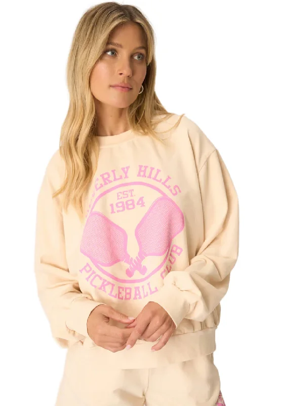 Pickleball Sweatshirt Chalk