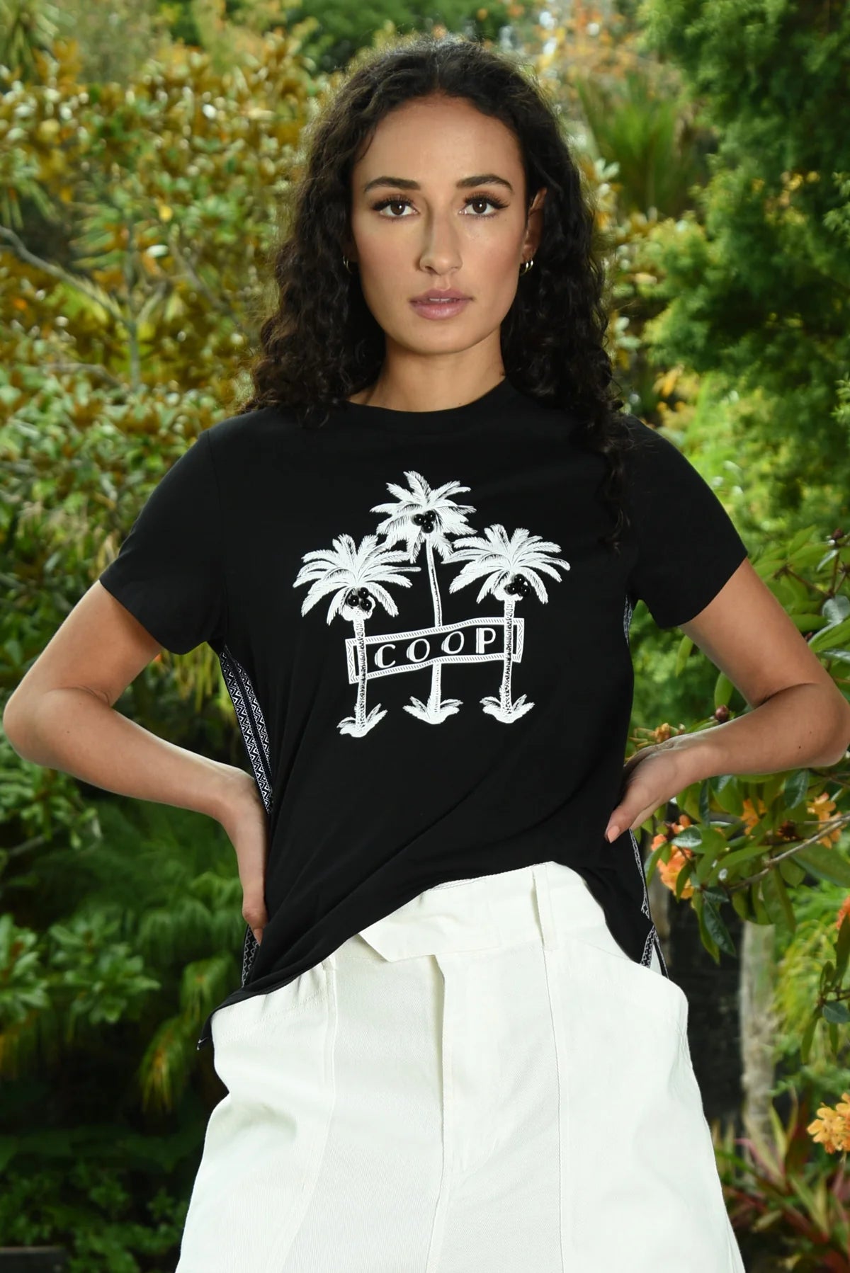 Coconut  Grove T-Shirt -Black