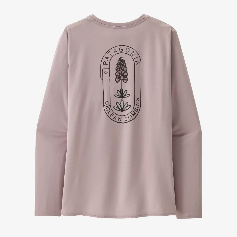 Year-End Sale Women's Long-Sleeved Capilene® Cool Daily Graphic Shirt - Lands