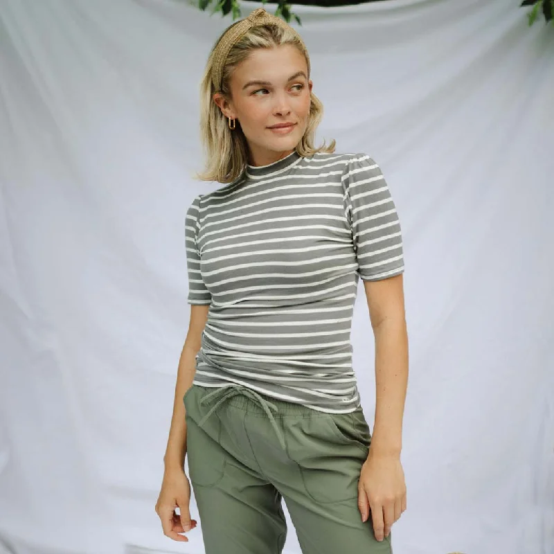 Special Price Puff Sleeve Tee, Charcoal