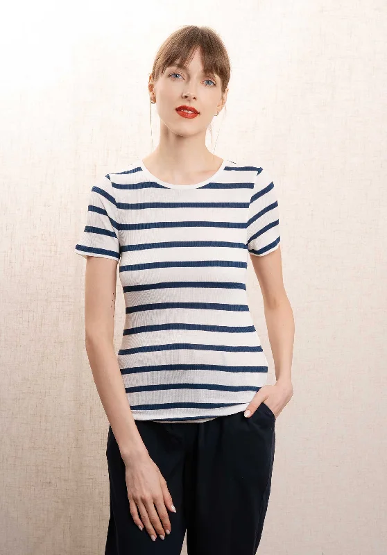 Price Drop Tshirt M391-fts815 Bleu-Taormina