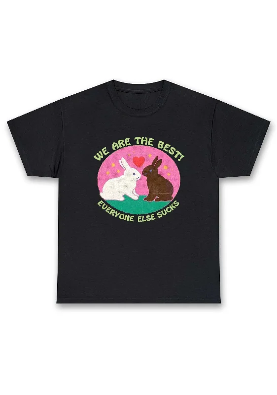 We Are The Best Rabbits Chunky Shirt