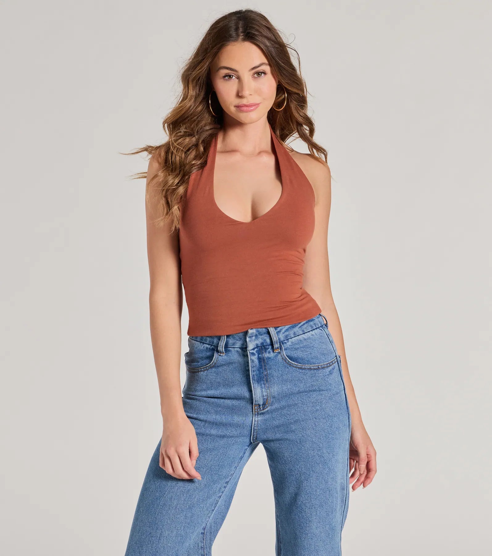 Trendy Find Knit Halter Top