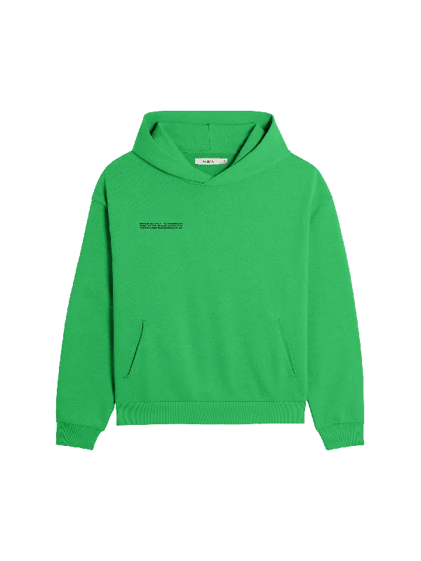 Womens Archive 365 Midweight Hoodie—jade green