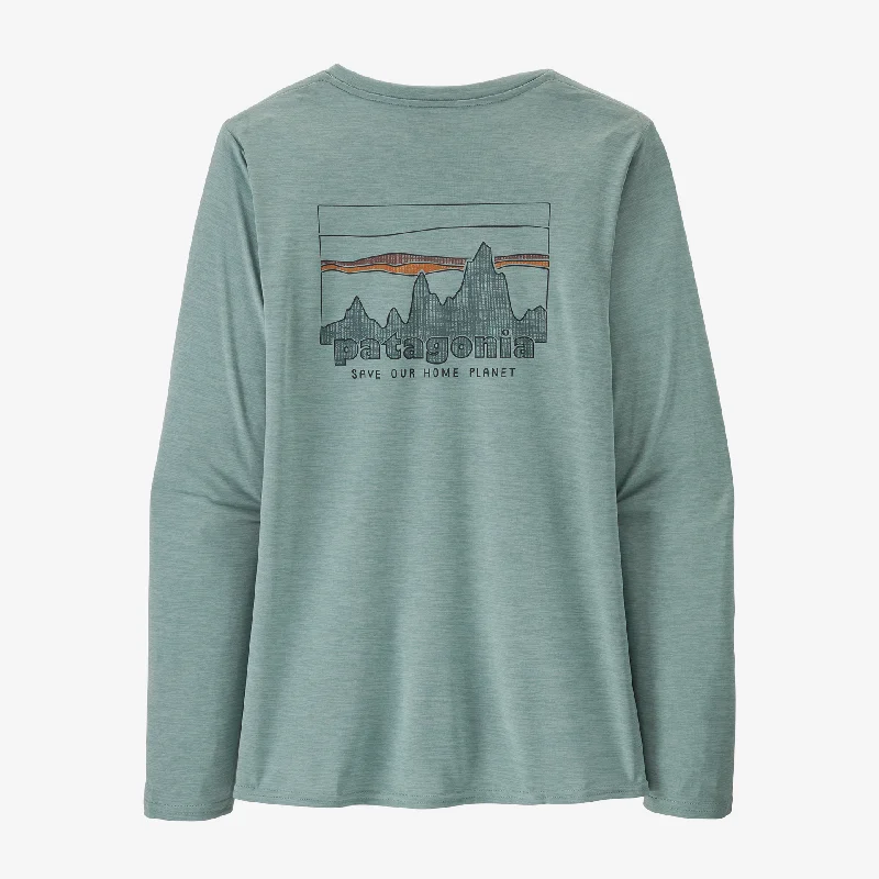 The Best Deal Women's Long-Sleeved Capilene® Cool Daily Graphic Shirt
