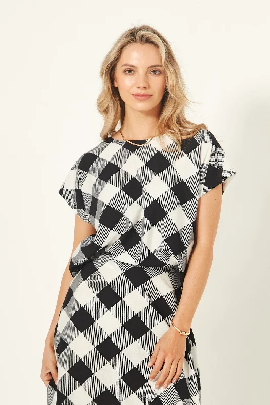 Melani Top Gingham