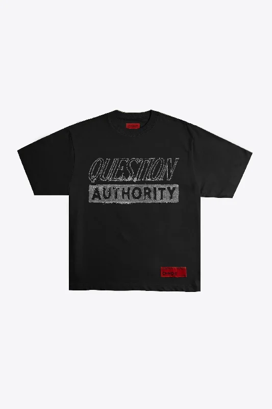 Question Authority T-Shirt (black)