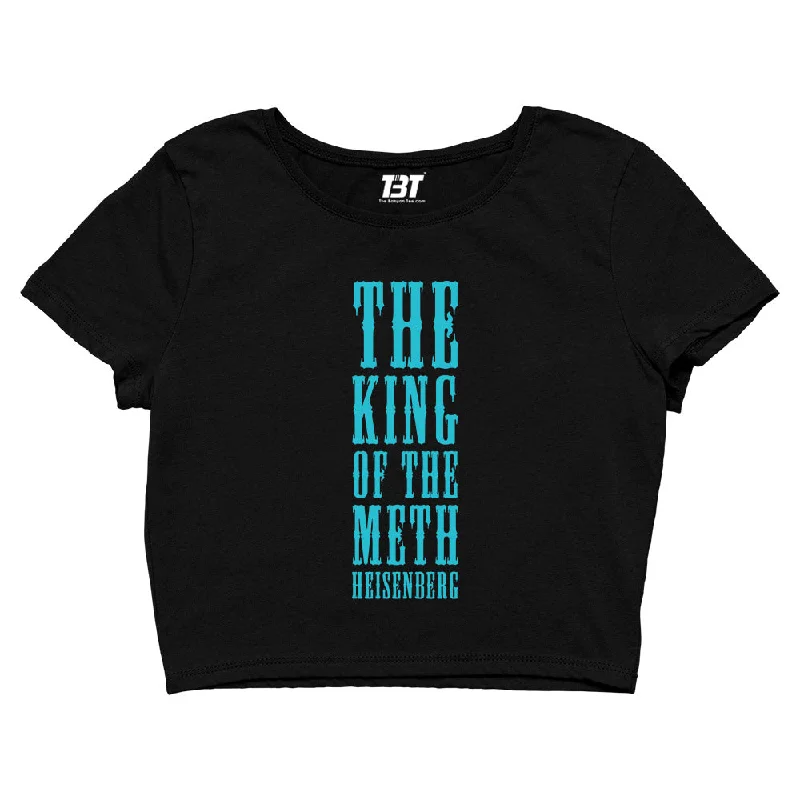 Breaking Bad Crop Top - The King Of The Blue Crystal