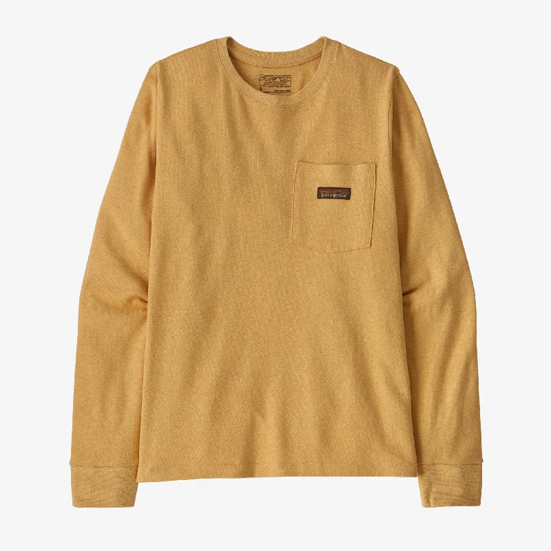 Weekend Deals That Thrill Women's Long-Sleeved Work Pocket T-Shirt