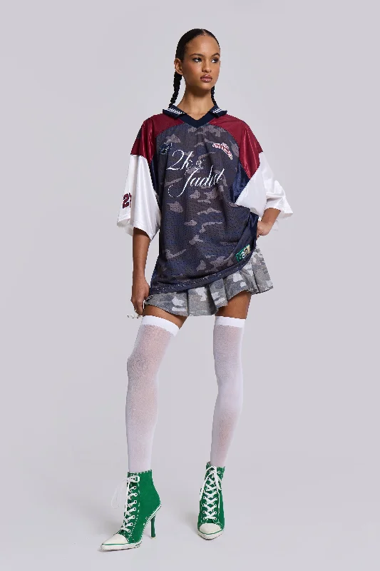 Midnight Sale Touchdown Collar Football Shirt