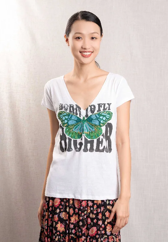 Unmissable Offer Tshirt Tonton Jc Tonton Jc03 Bfly White