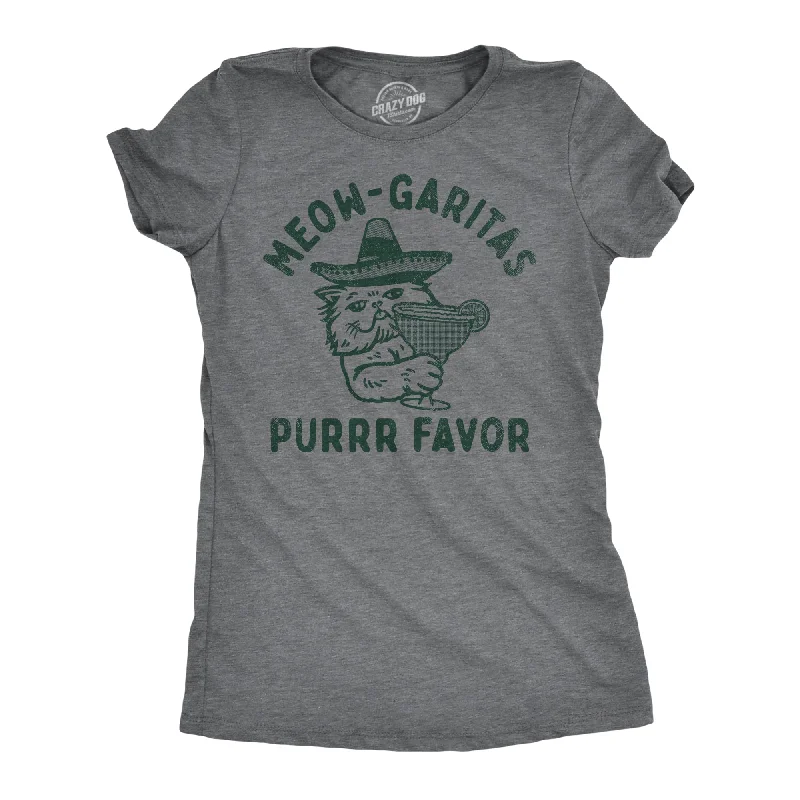 Special Promotion Meow Garitas Purrr Favor Women's T Shirt