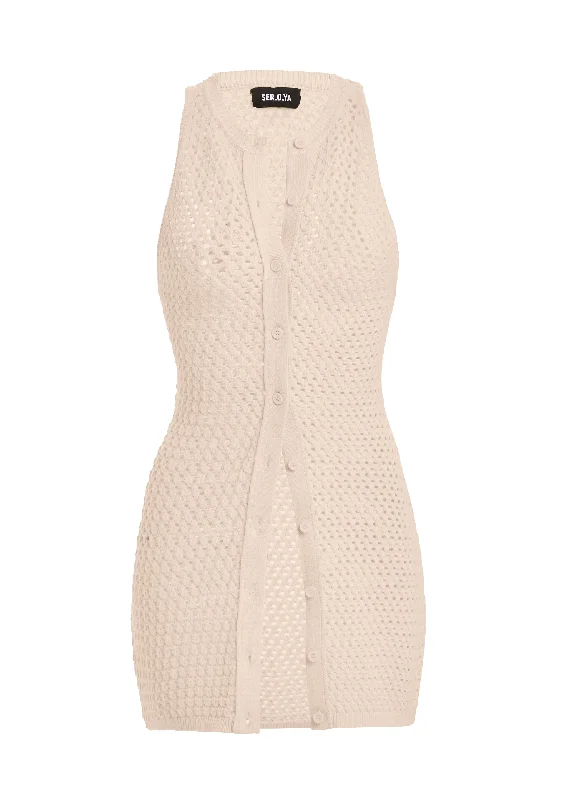 Tilli Knit Crochet Vest