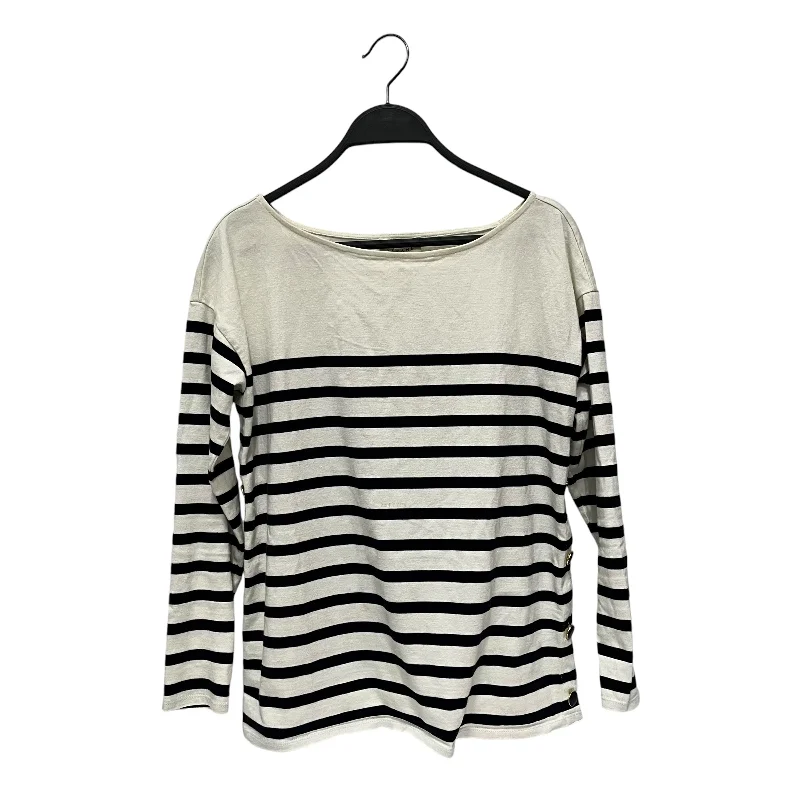 Weekend Discounts to Relish SEZANE/LS T-Shirt/XS/Stripe/Cotton/NVY/