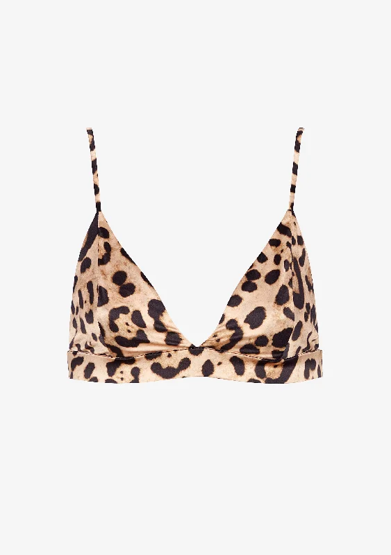 Iris Silk Bralette