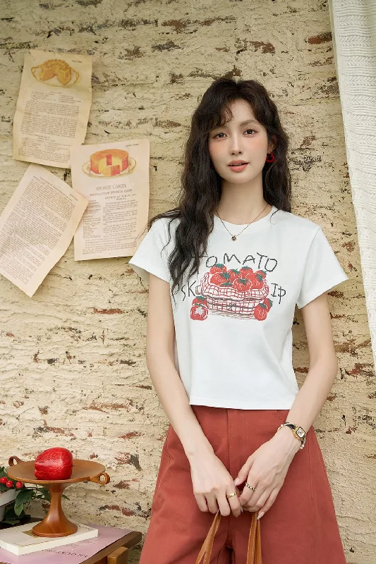 The Best Prices Floral Printing T-shirt for Women